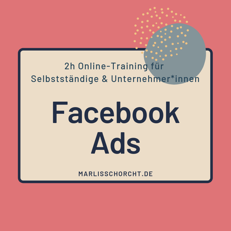 Facebook Ads Online-Kurs