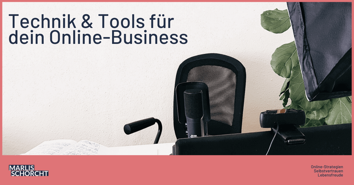 online-business-aufbau technik tools