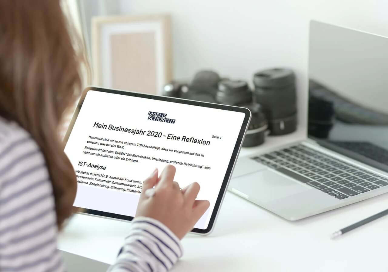 Business Jahresauswertung 2020