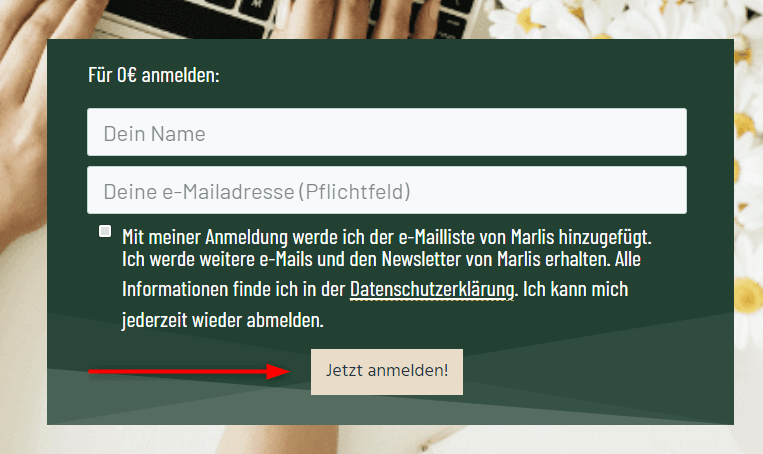 A/B Tests für Button-Text