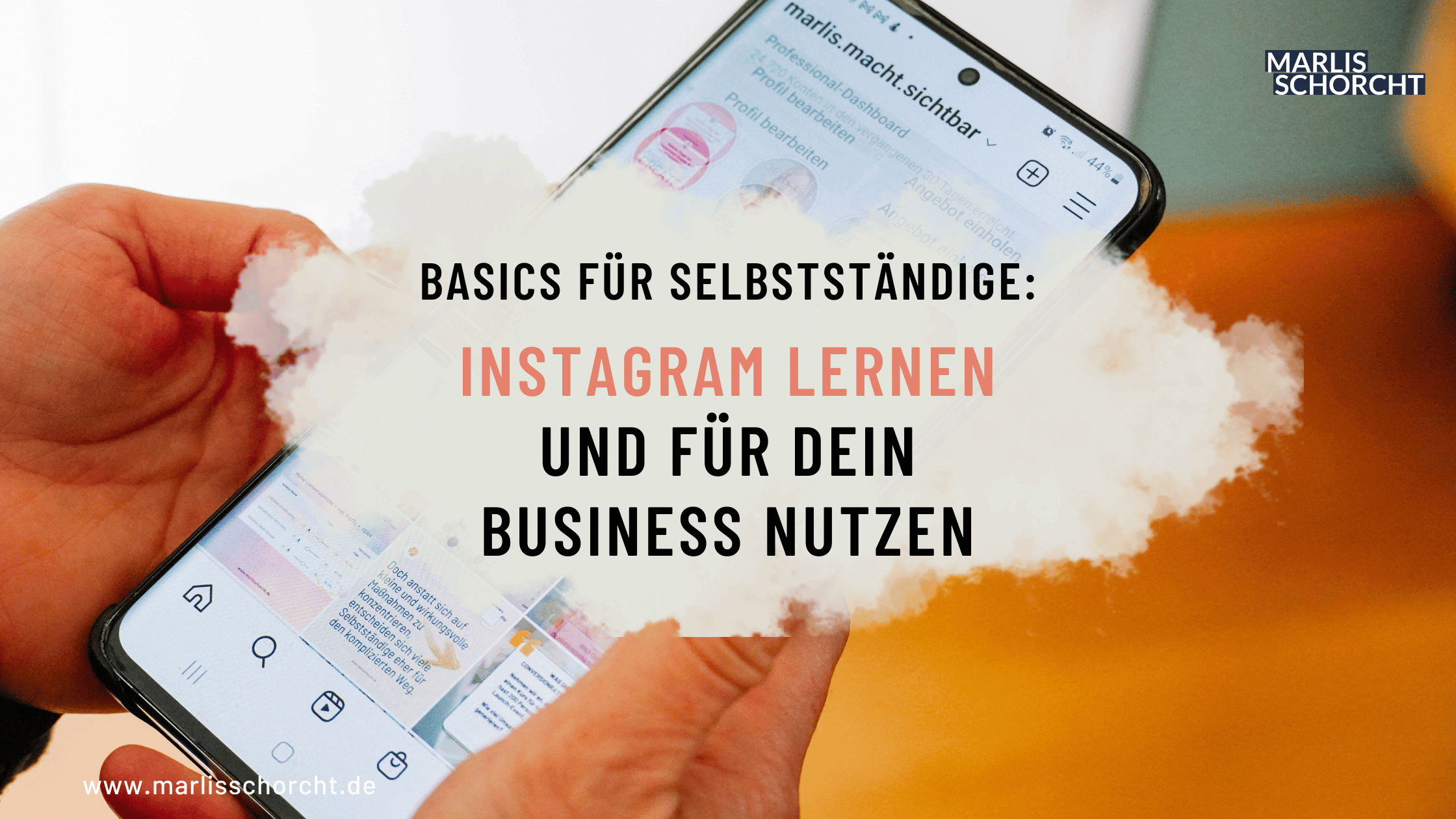 instagram business lernen mit Marlis